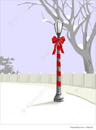 Christmas snowing light led street light christmas snowing lamp christmas decoration light with snowman winter for patio post light. Christmas Lamp Post Illustration