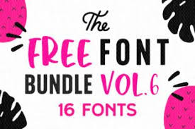 Svg wave also lets you layer multiple waves. Commerical Free Font Bundle Vol 6 Creative Fabrica Free Commercial Fonts Font Bundles Free Font