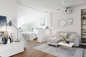 15 Inspiring Furniture Ideas For Your Studio Apartment Small Apartment Bedrooms Apartment Bedroom Design Apartment Decor Inspiration