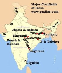 Distribution Of Coal In India Gondwana Coalfields