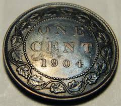 Proof coins can be worth $156 or more. Coins And Canada 1 Cent 1904 Canadian Coins Price Guide Value Errors And Varieties