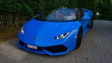 2016 Huracan Spyder LP610-4 blu Le Mans - only 6000 km - first ...