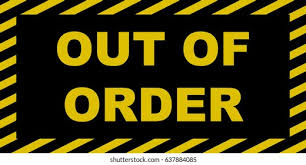 Out of order sign printable. Out Of Order Sign