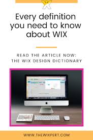 Understand Every Definition About Wix Website Design And Seo So You Can Create A Website For Your Busi Website Design Wix Website Design Wix Website Tutorials