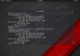 Rhel 8 Centos 8 Change Timezone Linuxconfig Org