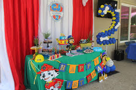 Paw Patrol Party Theme Dessert Table Kids Table Event Designed By Www Proprepevents Com Mreyes Proprepevents Com Paw Patrol Party Patrol Party Party Themes