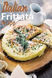 Easy Italian Frittata Recipe Recipe Frittata Recipes Italian Breakfast Recipes Italian Frittata Recipe