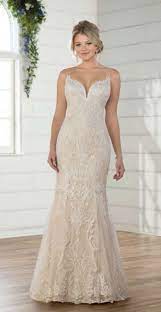 Essense Of Australia D2476 Wedding Dress New Size 14 500 Essense Of Australia Wedding Dresses Fit And Flare Wedding Dress Essence Of Australia Wedding Dress