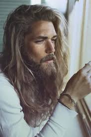 And He Might Just Be The Most Beautiful Man In The World This Male Model Is Really Really Ridiculously G Hipster Beard Long Hair Styles Men Mens Hairstyles