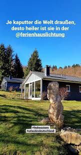 Heile Welt Ferienhaus Im Wald Bergdorf Im Grunen Herzen Von Deutschland Ferienhaus Im Wald Ferien Ferienhaus