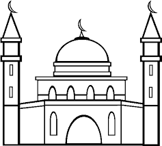 Free coloring sheets to print and download. Download Mosque Clip Art 06 Mosque Coloring Page Png Image With No Background Pngkey Com