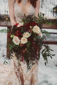 Don T Like Snow This Gorgeous Winter Wedding Will Make You Rethink Winter Wedding Bouquet Red Bouquet Wedding Flower Centerpieces Wedding