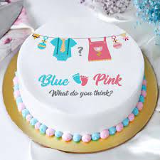 Order Girl Or Boy Baby Shower Poster Cake 1 Kg Online At Best Price Free Delivery Igp Cakes