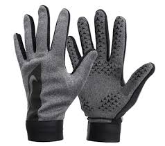 Details About Nike Academy Hyper Warm Gloves Running Dark Gray Training Gym Glove Gs0373 071