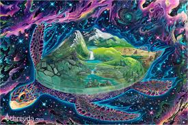 Spaceship Earth By The Union Art Print The Union Threyda Psychedelic Art Visionary Art Art