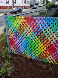 Pin By Sabine M On Life Academy Preschool Fence Weaving Fence Art Fence Decor