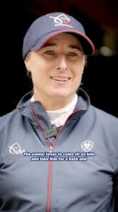 “He’s such a stinker!” 🐴🇺🇸 @teamusa first-timer Sydney Elliott and QC  Diamantaire are ready to represent their country and #USAEventing at the  Pan American Games., #TeamUSA