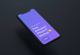 12 Free Animated Iphone X Mockup For Photoshop Iphone Mockup Psd Iphone Mockup Iphone Mockup Free