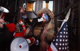 Jake angeli (qanon shaman), the man seen in photos wearing fur, is a qanon supporter and was arrested on january 9, 2021. Just In Qanon Shaman From Capitol Siege Transferred To Alexandria Jail Alxnow Alexandria Now
