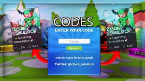 Most codes can only be redeemed for a limited time, but some (like the hunter tower) are available for extended. New Dashing Simulator Codes Roblox Youtube