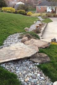 Gorgeous Dry Creek Bed Ideas For Your Garden Gardens Gardenideas Gardendesign Gardenin Backyard Landscaping Landscaping With Rocks Rock Garden Landscaping