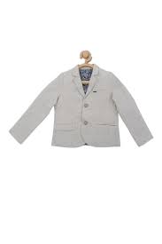 Allen Solly Junior Winter Wear Allen Solly Grey Blazer For Boys At Allensolly Com