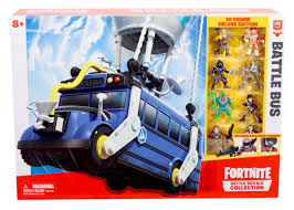 Includes exclusive burnout and funk ops 2 figures and victory umbrella. Fortnite Battle Royale Collection Battle Bus Playset 10 Figure Deluxe Edition Walmart Com Walmart Com