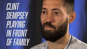 Clint Dempsey sits down to discuss what it means to play in front of his  kids