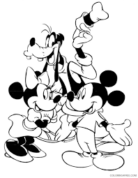 Mickey mouse is a funny cartoon character and the mascot of the walt disney company. Mickey Mouse Coloring Pages Cartoons Mickey Mouse 44 Printable 2020 4117 Coloring4free Coloring4free Com