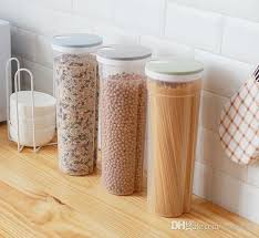 Available in 8 and 16 ounce capacities. 2021 Tall Clear Spaghetti Pasta Container Food Storage Box With Lid Multi Purpose Kitchen Pantry Organization For Noodles Beans Straws From Fahome 4 16 Dhgate Com