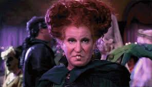 Sisters, all hallow's eve has become a night of frolic, where children wear costumes and run amok! Need A Halloween Costume Get Help From Hocus Pocus Witch Bette Midler People Com