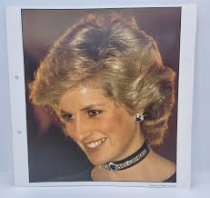 Princess Diana Vintage Print, Medium to Large Colour Print, Princess of  Wales Portrait Picture, Collectible