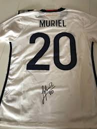 Luis muriel is world class 2021. Luis Muriel Colombia Signed Shirt With Coa Catawiki
