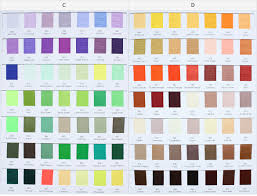 Yama Ribbon Satin Grosgrain Ribbon 196 Color Chart