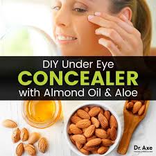 DIY Under Eye Concealer with Almond Oil & Aloe