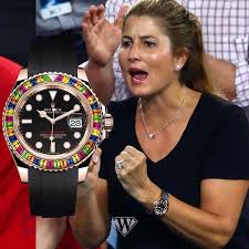 Roger federer hadn't played a grand slam tennis match in almost 500 days, but he hardly looked rusty in his return to major tennis. Mirka Federer Rolex Yacht Master Superwatchman Com