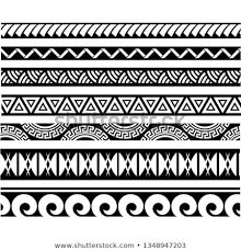Polynesian Tattoo Sleeve Pattern Vector Samoan Forearm And Foot Design Maori Bracelet Armband Polynesian Tattoo Sleeve Maori Tattoo Polynesian Tattoo Designs
