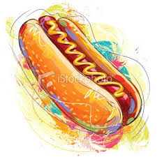 Caminha Para Cachorro Em Formato De Hot Dog Tasty Hot Dog All Elements Are In Separate Layers And Grouped Hot Dogs Food Truck Party Pop Art Food