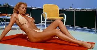 They Re Playing With Fire 1984 Sybil Danning Sybil Danning Bikini Legs Fire Movie