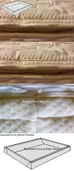 Buy king size softside pillow waterbed mattress: King Pillowtop Zipper Mattress Cover Foam Rails For Softside Waterbed Mattress Water Bed Mattress Water Bed Mattress Design