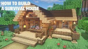 It even has a rooftop telescope they can use to follow santa's sleigh as it takes off into the night sky on christmas eve. Minecraft A Wooden Survival House In 2021 Minecraft Architecture Cute Minecraft Houses Minecraft Buildings