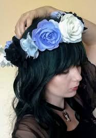 ASEXUAL (ACE) Themed LGBTQIA+ Pride Flower Crown (fits Most Adult Sized  Heads)