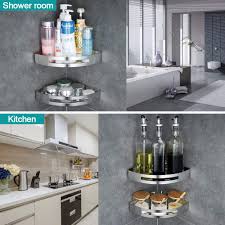 Here are three things to do with the corners in your kitchen — and none of them involve a lazy susan. Hoomtaook Bathroom Shower Corner Shelf Triangle Wall Shower Caddy Stainless Steel Self Adhesive No Damage Wall Mount For Bathroom Kitchen Accessories 2 Pack Home Garden Store Ecog Home Kitchen