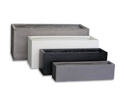 The look of this planter is further enhanced with the addition made from steel, electroplated with zinc through the process of galvanisation. Litestone Outdoor Trough Planter Perth Best Pots Wg Outdoor Life
