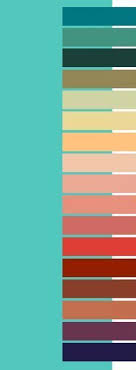 Colors To Compliment Turquoise Deep Autumn Color Palette Fall Color Palette Turquoise Color Palette