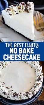 Easy No Bake Cheesecake Recipe Foolproof Crazy For Crust Recipe Easy No Bake Cheesecake Baked Cheesecake Recipe Cheesecake Recipes