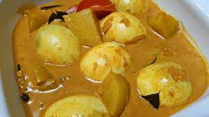 Tahukah anda bahawa mee kari adalah resepi yang dibawa oleh pedagang cina? Kari Telur Simple Sedap Egg Curry Recipe Youtube