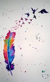 Birds Of A Feather 2020 Episodes Birds Of A Feather 4 Feather Drawing Flying Bird Drawing Feather Art