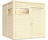 Produktmerkmale vom gerätehaus mini, 120 x 126 cm, natur Baltic Connexions Gartenhaus Preisvergleich Gunstig Bei Idealo Kaufen