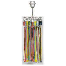 Romeo Paris Table Lamp 1970s Painting Tubes Attributed To Romeo